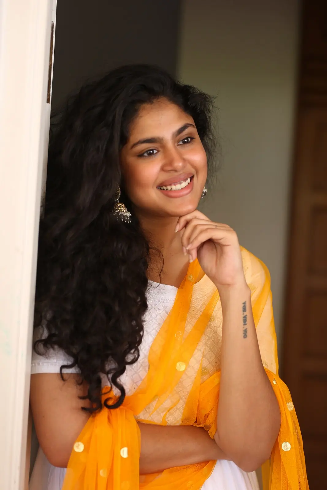 Faria Abdullah latest photoshoot in Ravanasura promotions