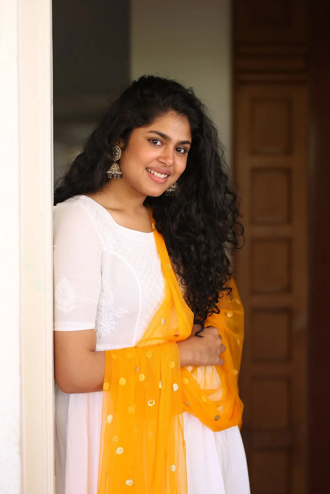 Faria Abdullah latest photoshoot in Ravanasura promotions