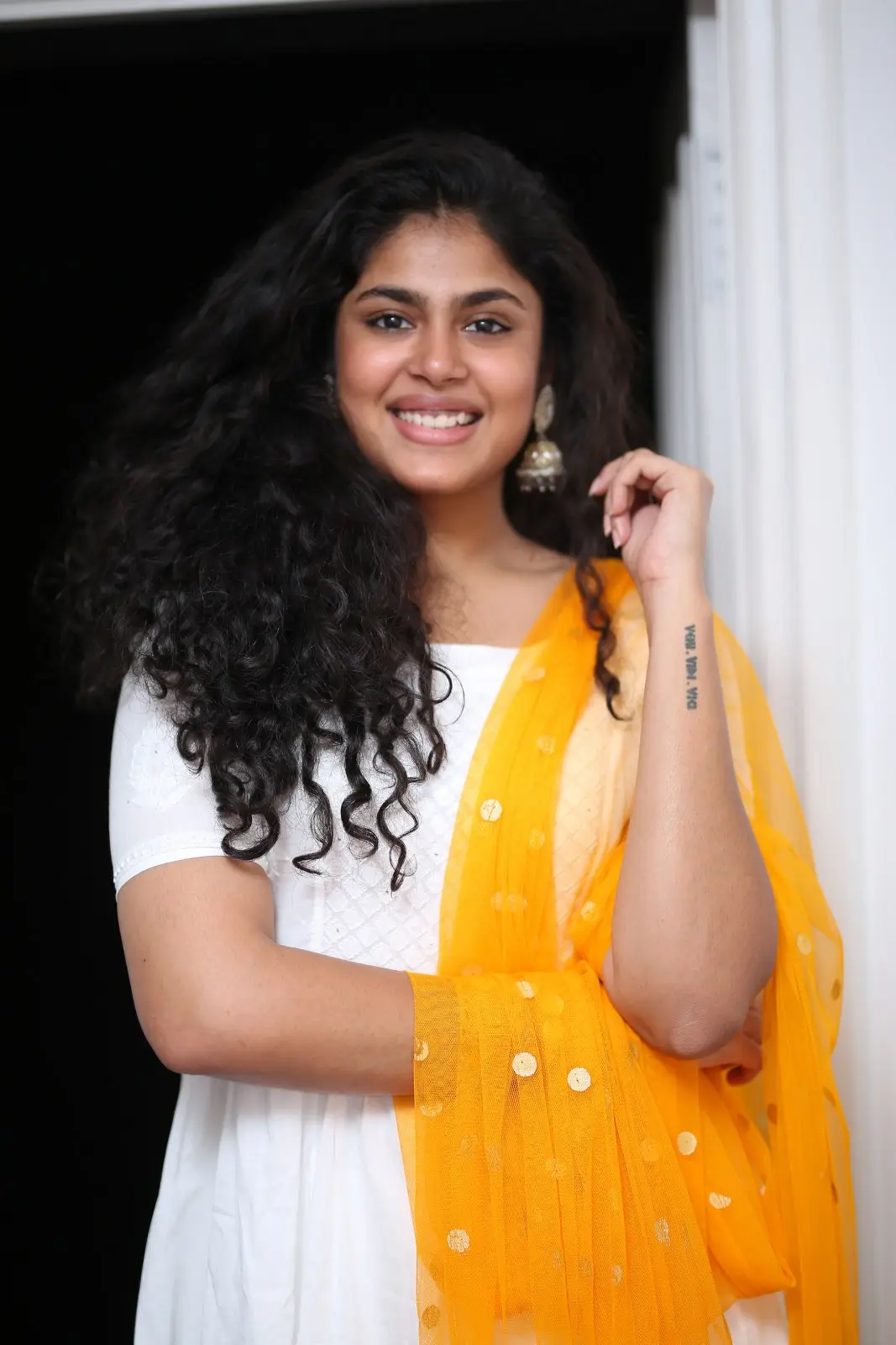 Faria Abdullah latest photoshoot in Ravanasura promotions