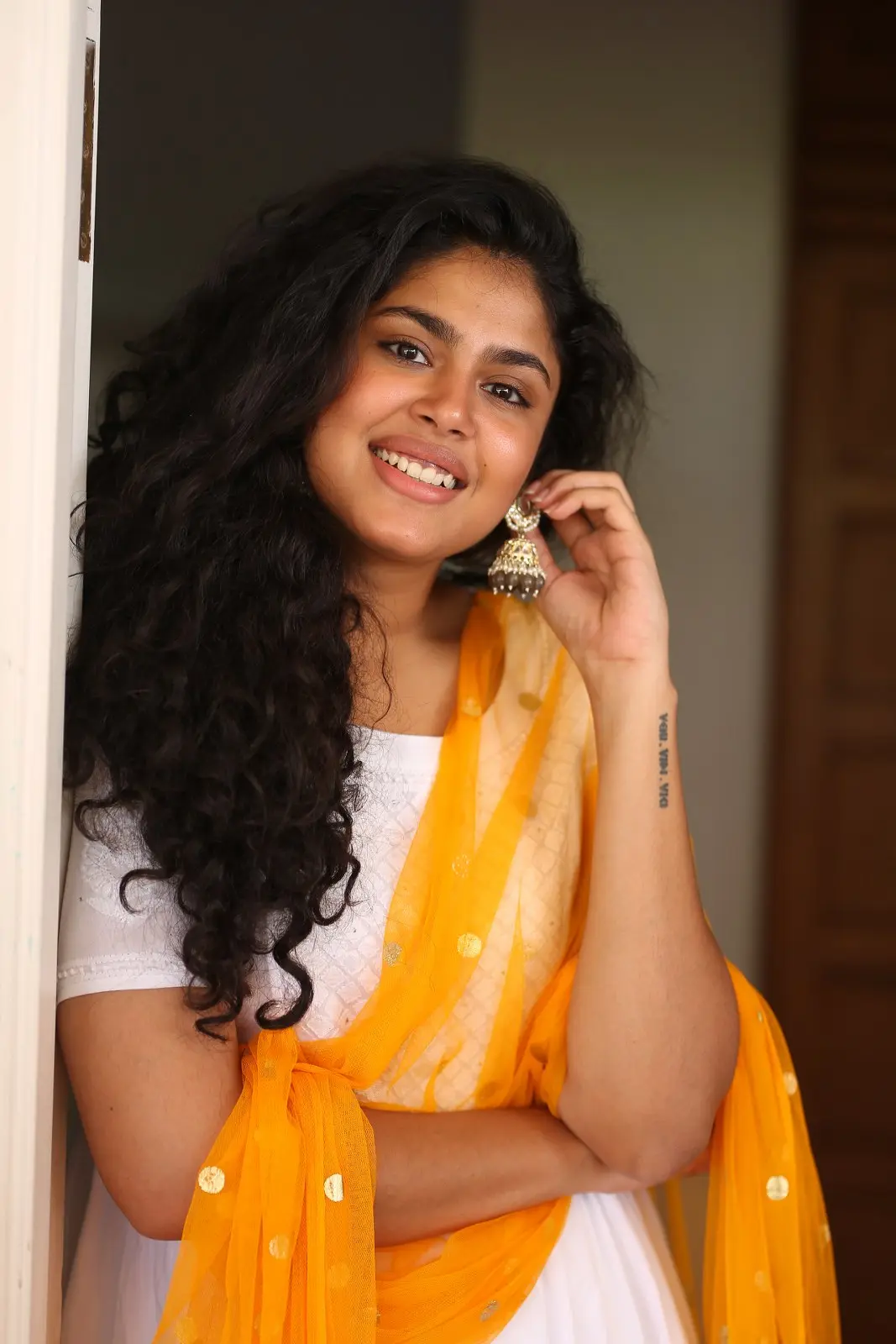 Faria Abdullah latest photoshoot in Ravanasura promotions