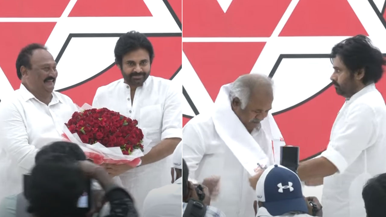 PawanKalyan-JanaSena: పవన్ సమక్షంలో జనసేనలో చేరిన ఇద్దరు మాజీ ఎమ్మెల్యేలు