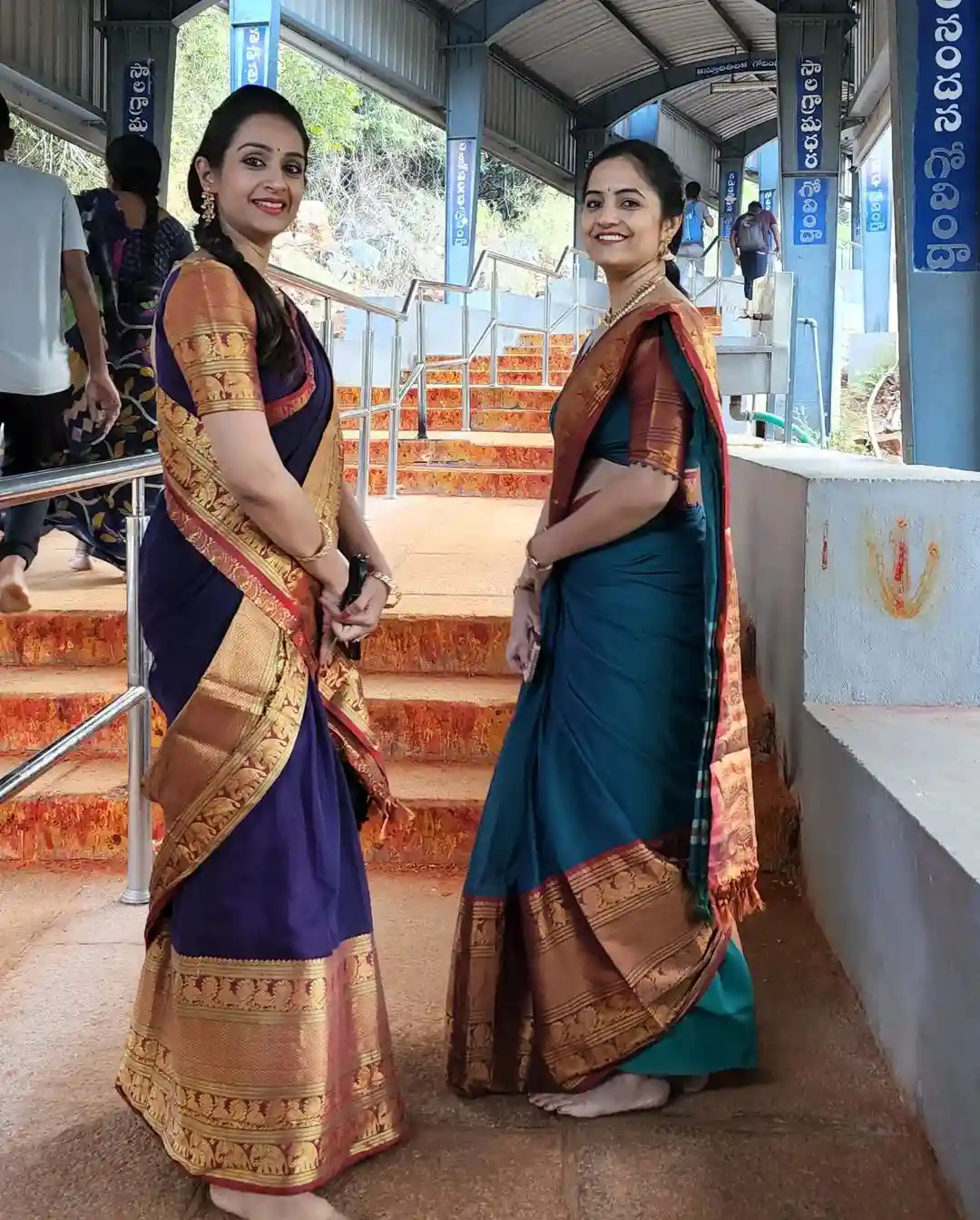 Actress Laya visits Tirumala with Family