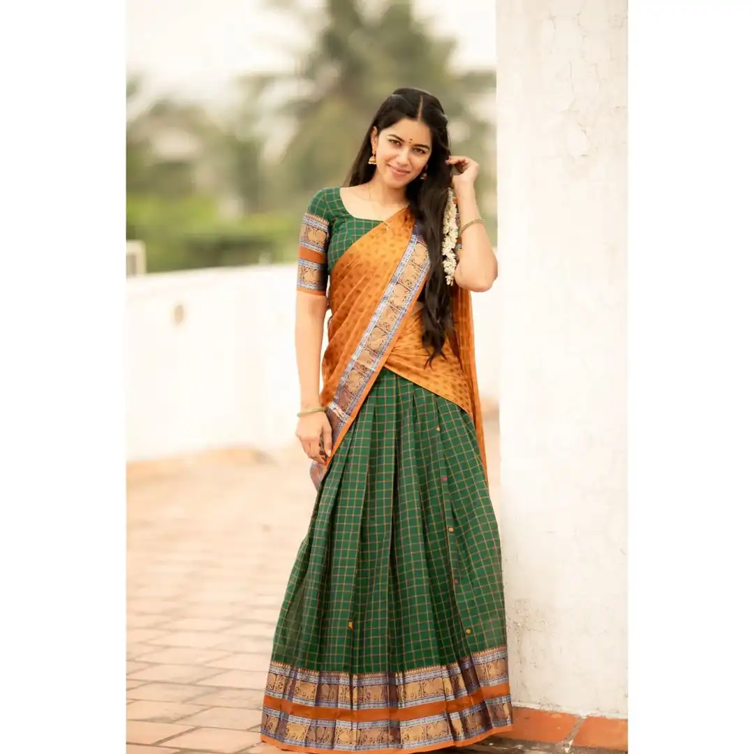 Mirnalini Ravi special Half Saree Phots for Ugadi