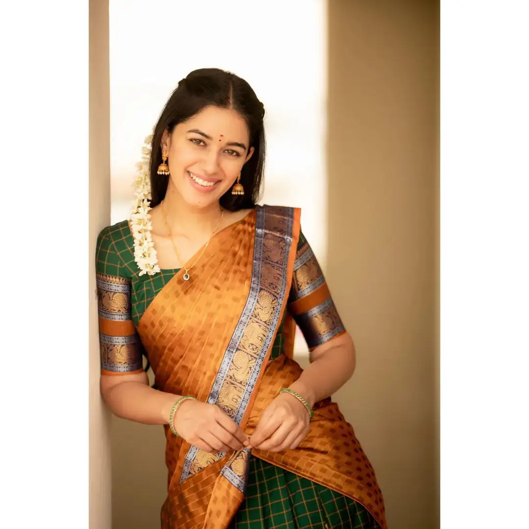 Mirnalini Ravi special Half Saree Phots for Ugadi