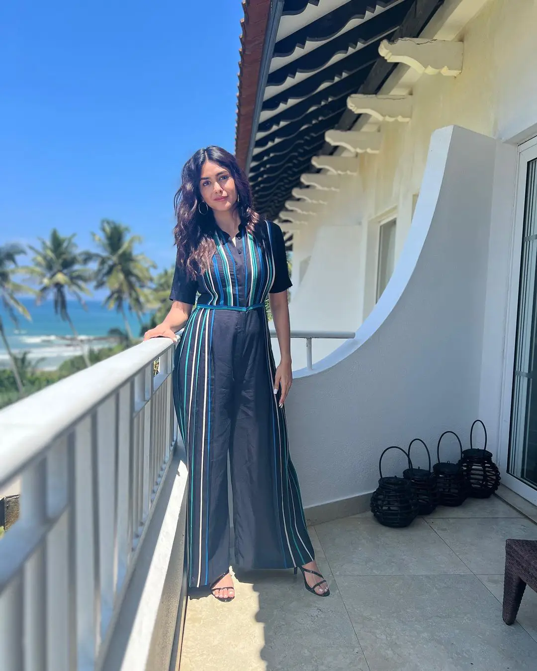 Mrunal Thakur enjoying holiday vacation trip
