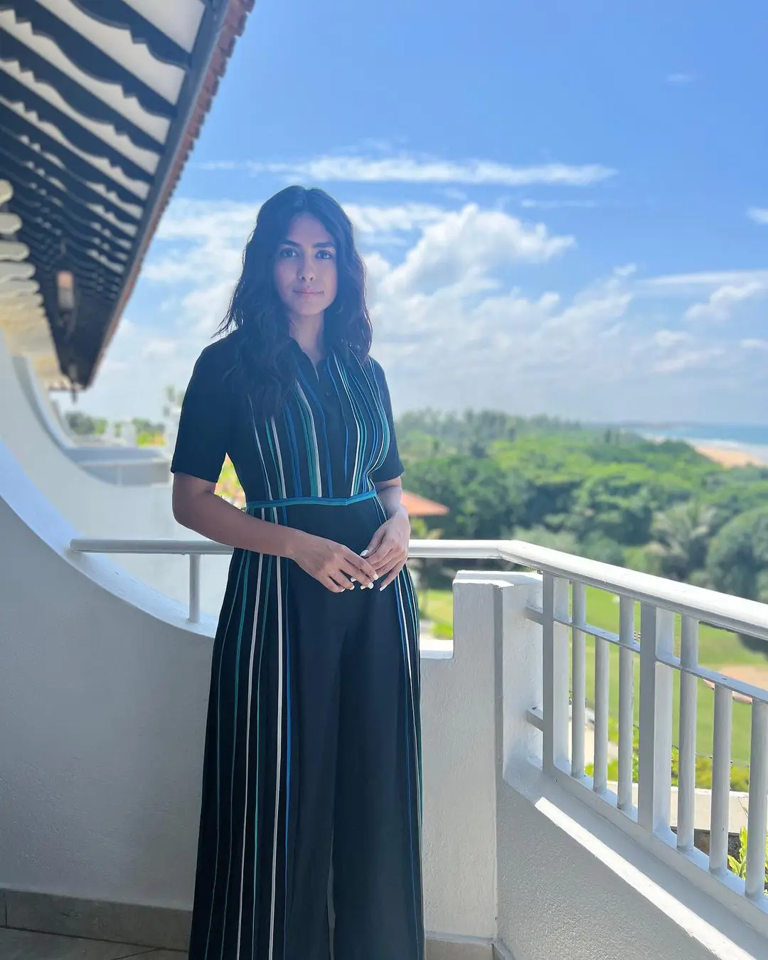 Mrunal Thakur enjoying holiday vacation trip