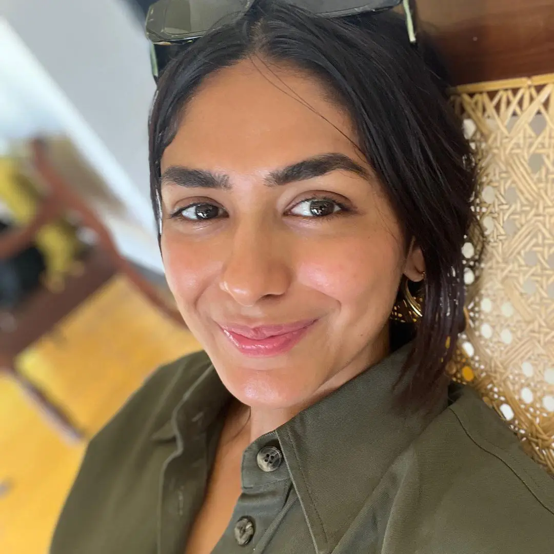 Mrunal Thakur enjoying holiday vacation trip