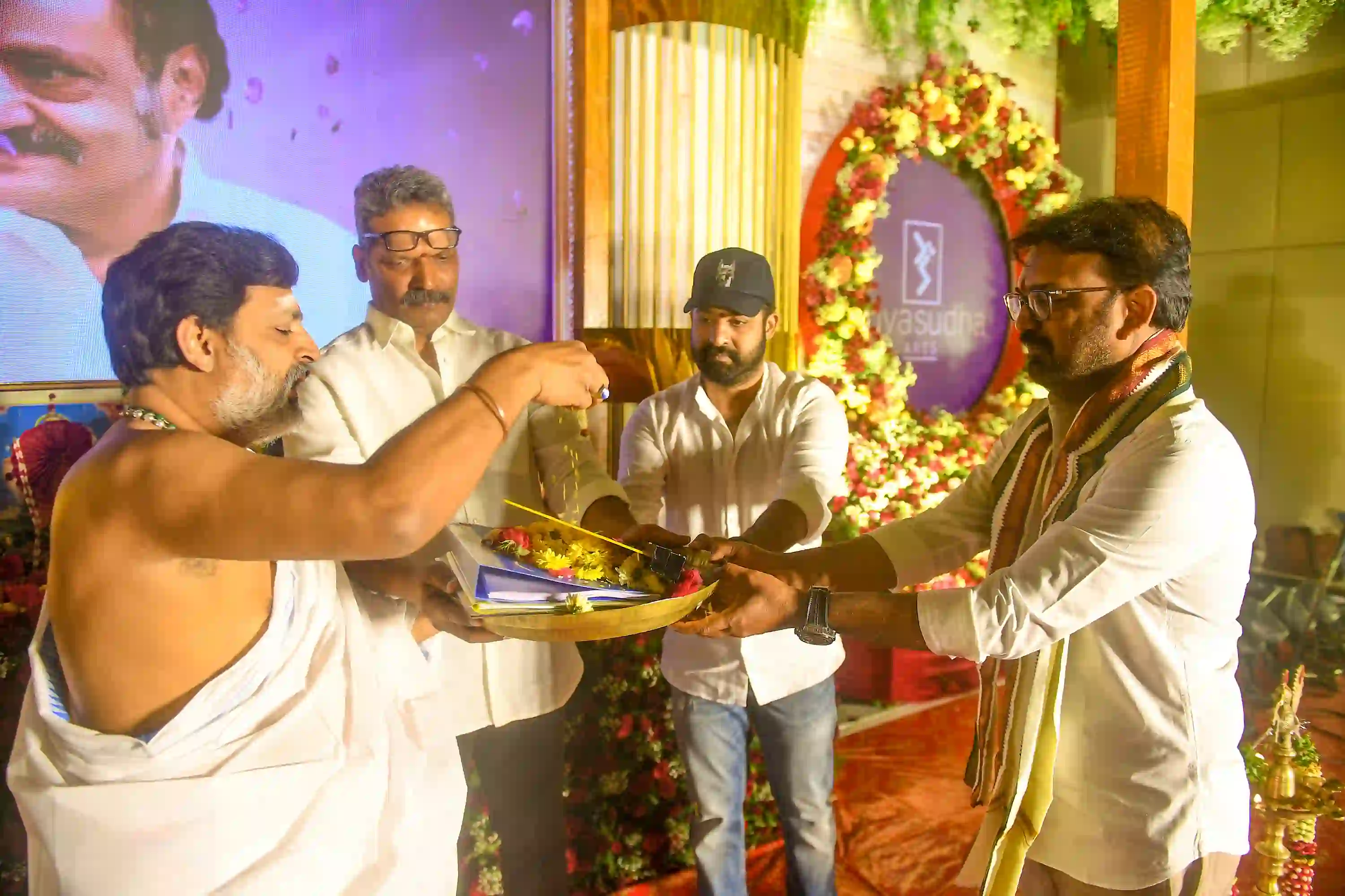 NTR 30 Movie opening Pooja Ceremony