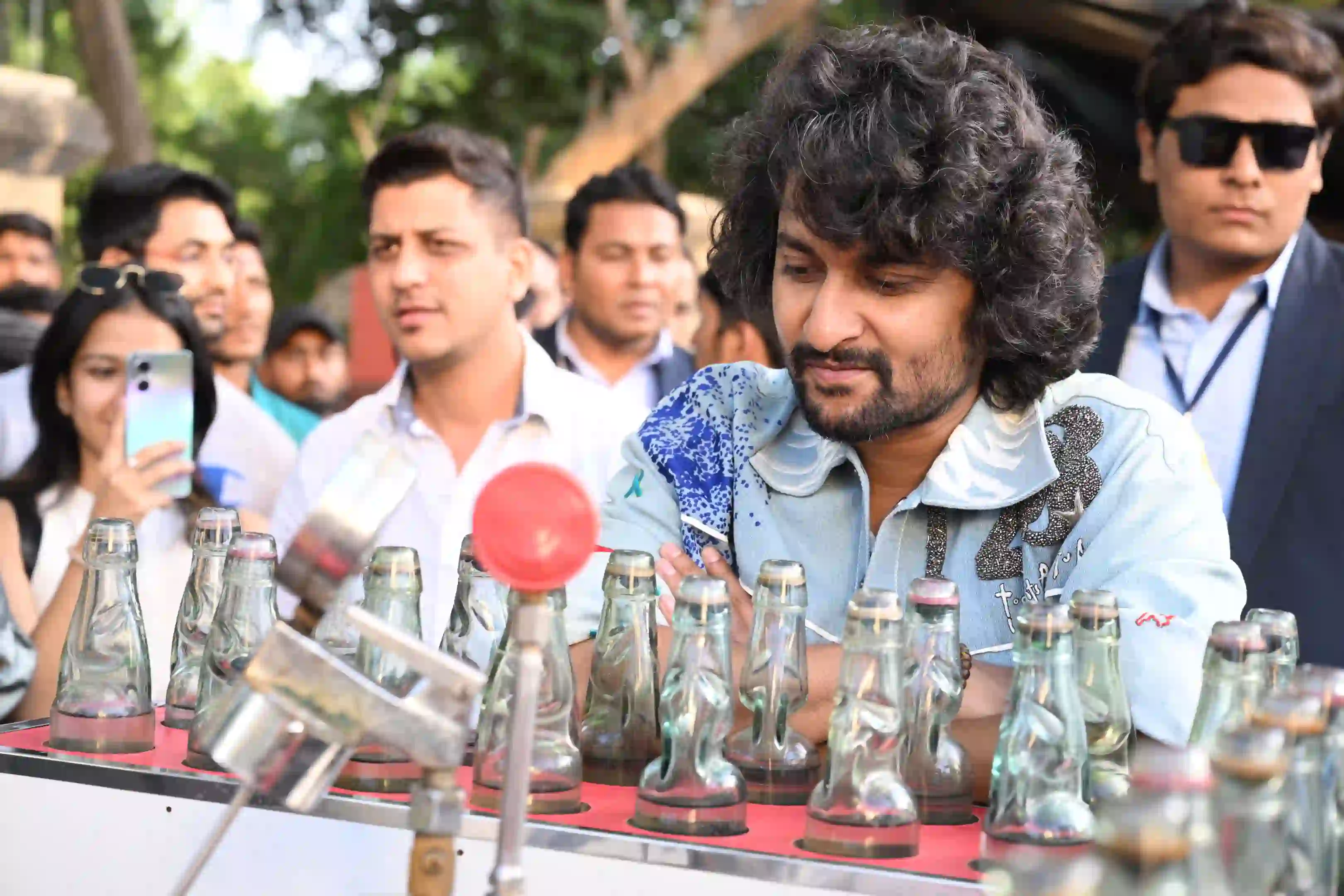 Nani Dasara promotions at Ahmedabad