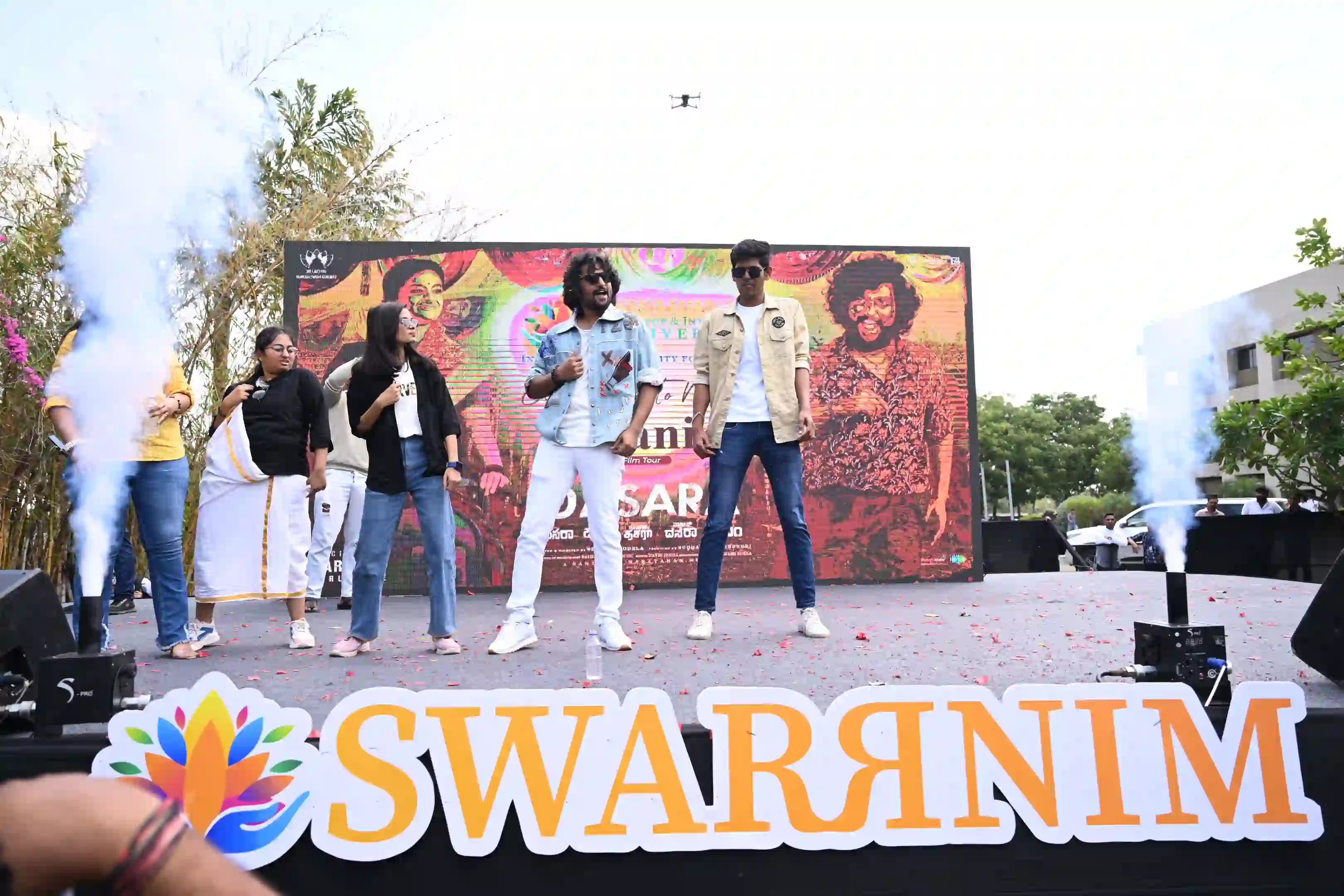 Nani Dasara promotions at Ahmedabad