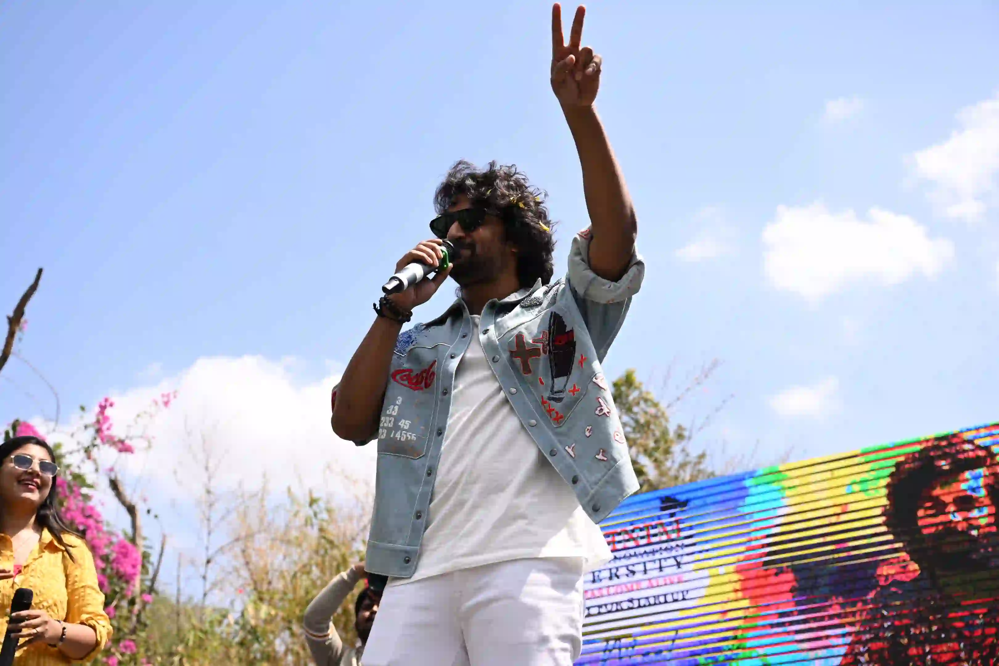 Nani Dasara promotions at Ahmedabad