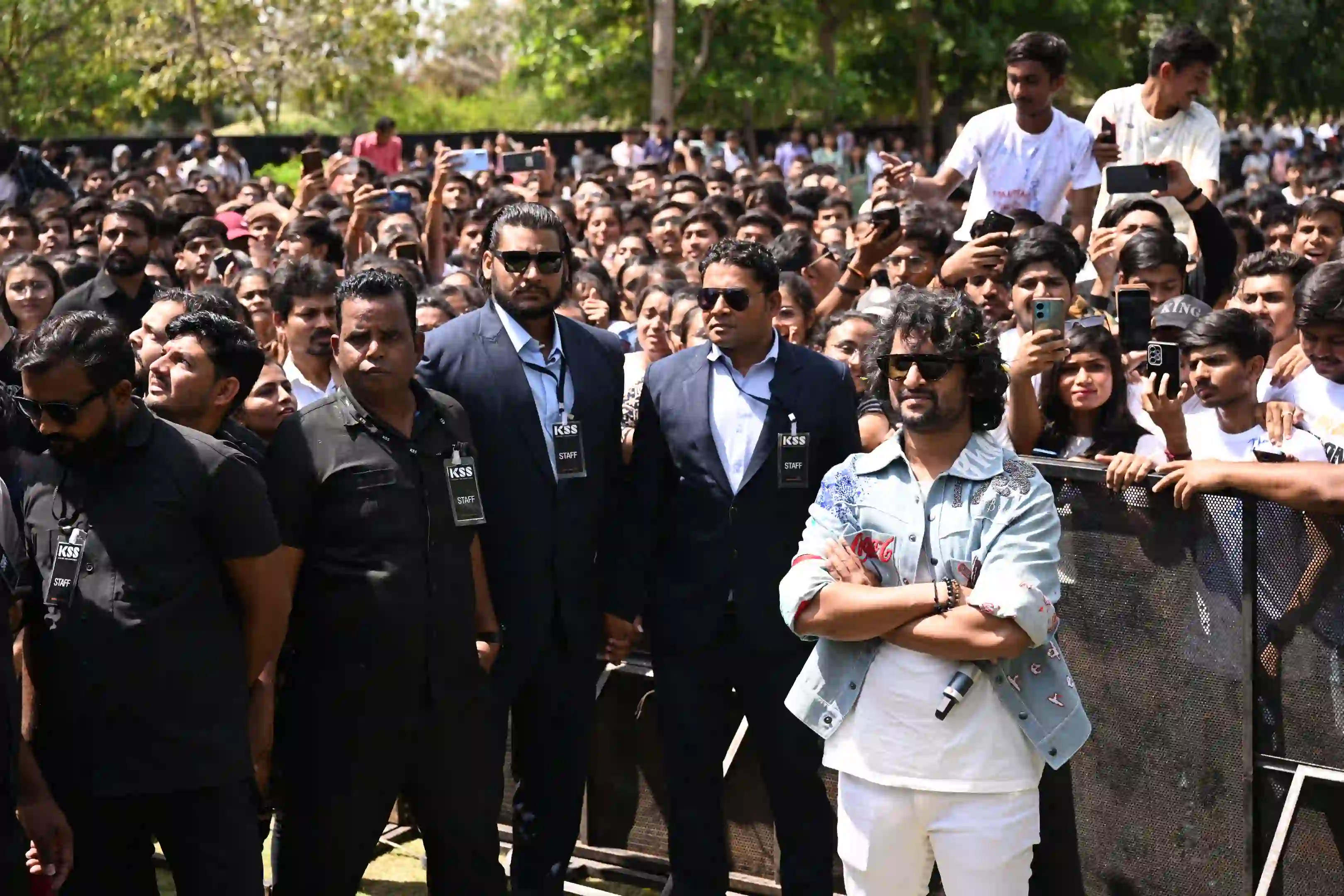 Nani Dasara promotions at Ahmedabad