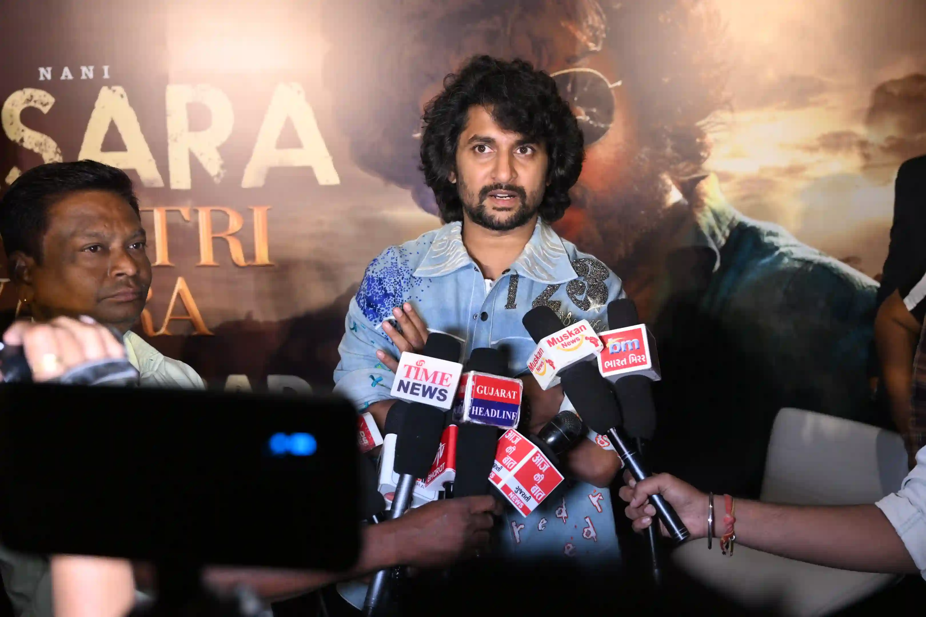 Nani Dasara promotions at Ahmedabad