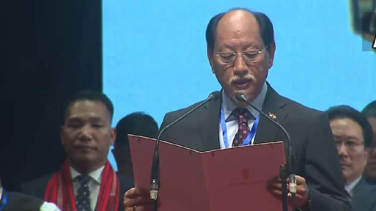 Neiphiu Rio: నాగాలాండ్ సీఎంగా ఐదోసారి ప్రమాణం చేసిన నీఫియు రియో.. హాజరైన ప్రధాని మోదీ