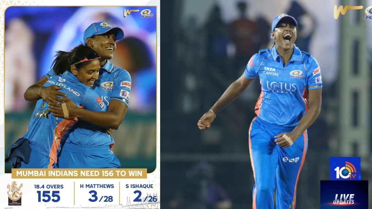 WPL 2023, Mumbai vs Bangalore-Live Updates: బెంగళూరుపై ముంబై ఘనవిజయం, హేలీ ధనాధన్ బ్యాటింగ్
