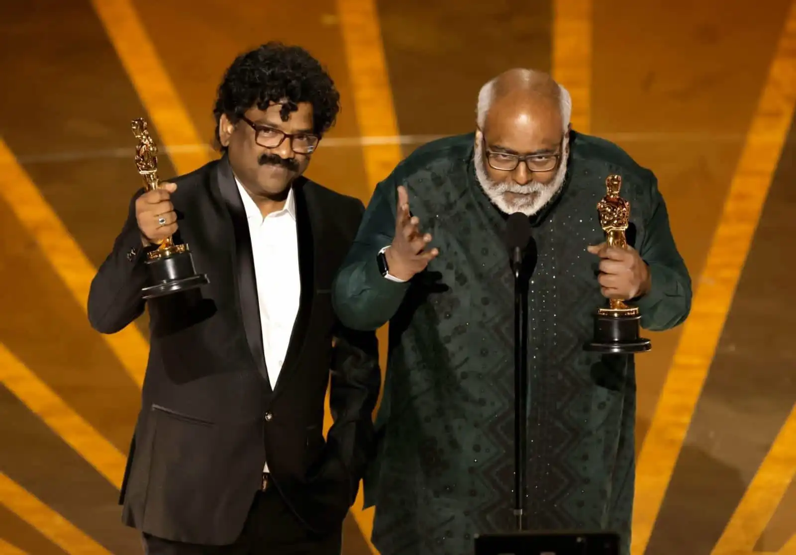 95th Oscar Winners with Award