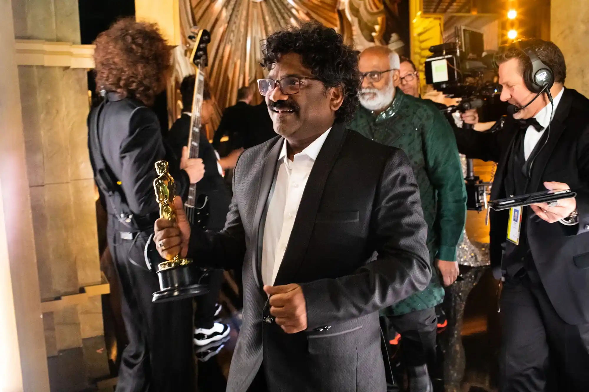 95th Oscar Winners with Award