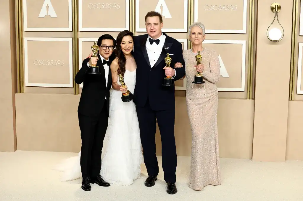 95th Oscar Winners with Award