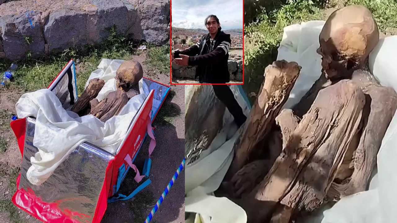 800 year old Mummy : 800 ఏళ్లనాటి మమ్మీని ప్రేమిస్తున్నా..క్షణమైనా వదిలి ఉండలేనంటూ..బ్యాగులో పెట్టుకుని తిరుగుతున్న యువకుడు
