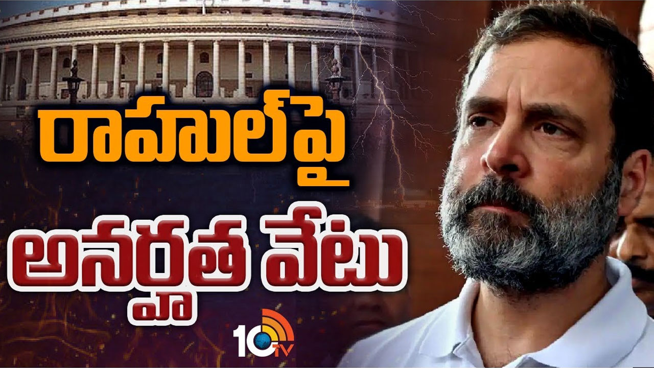 Rahul Gandhi: మోదీపై వ్యాఖ్యలకు భారీ మూల్యం చెల్లించుకున్న రాహుల్ గాంధీ.. పార్లమెంట్ నుంచి 8 ఏళ్లు ఔట్