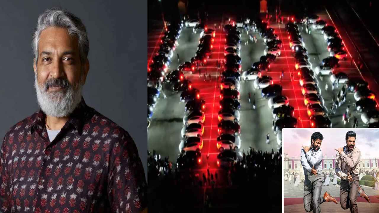 Naatu Naatu : ఎన్టీఆర్, చరణ్ స్టెప్పులు కంటే.. ఎలాన్ మస్క్ కారులు వేసిన నాటు నాటు స్టెప్పుకి ఫిదా అయిన రాజమౌళి!