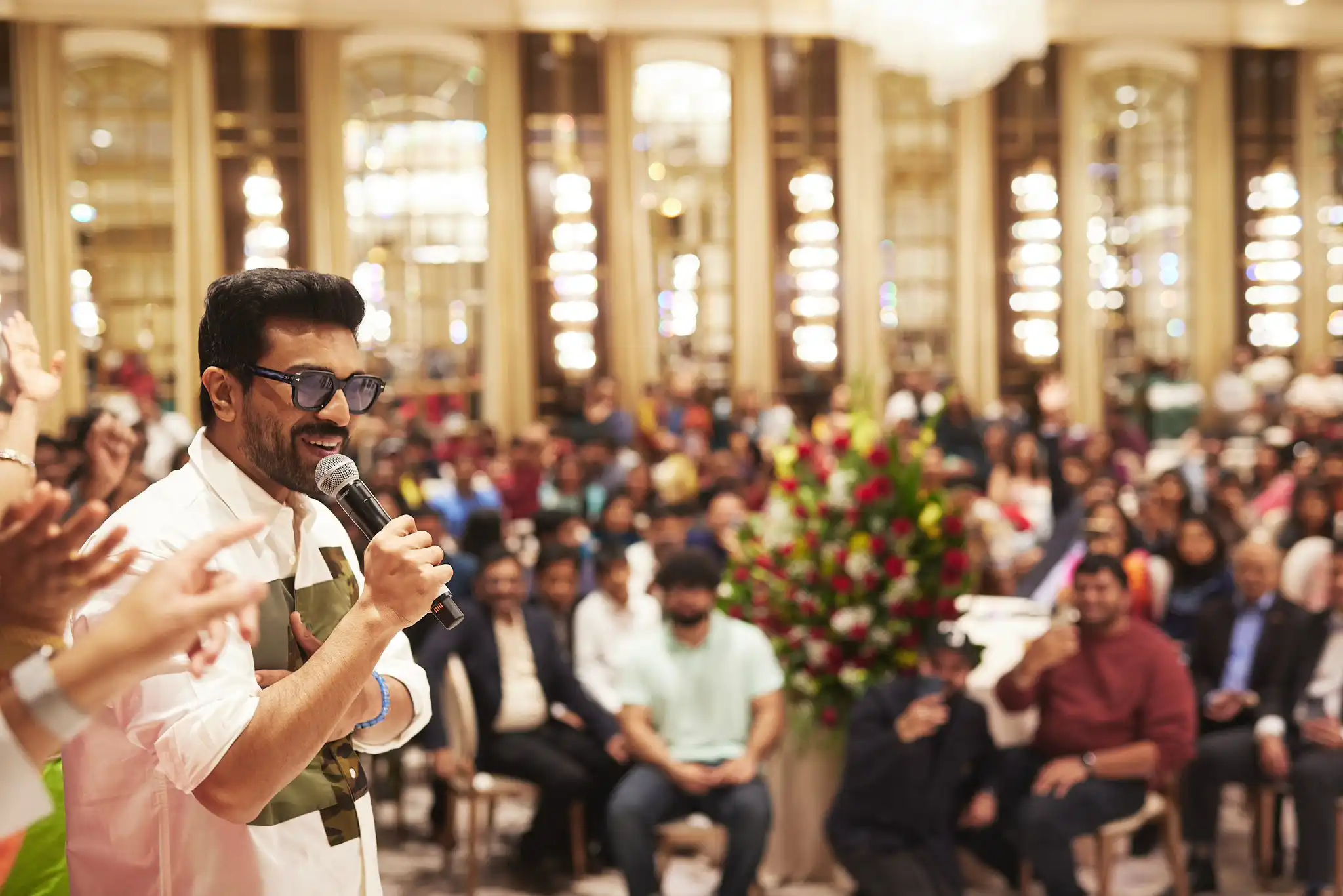 Ram Charan Fans Meet at Los Angeles