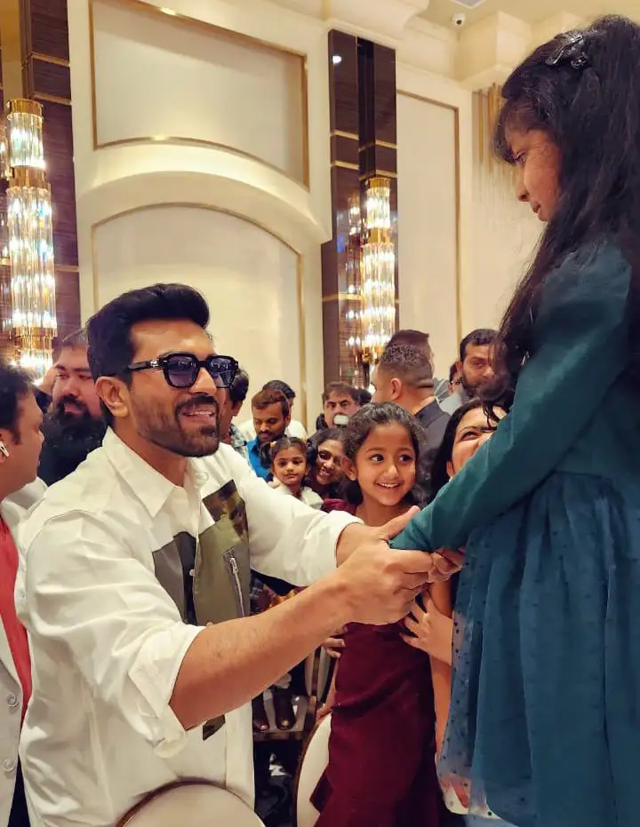 Ram Charan Fans Meet at Los Angeles