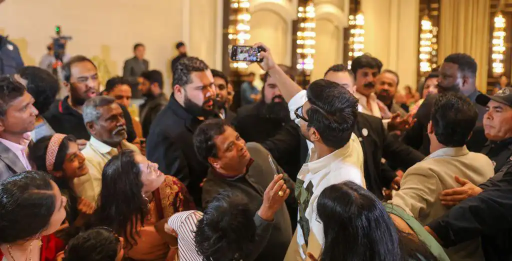 Ram Charan Fans Meet at Los Angeles