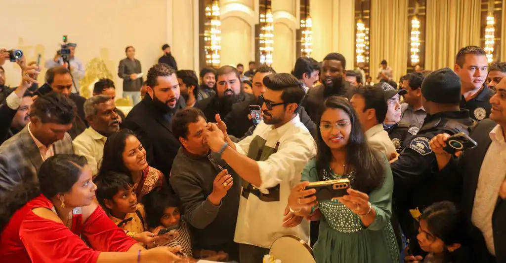 Ram Charan Fans Meet at Los Angeles