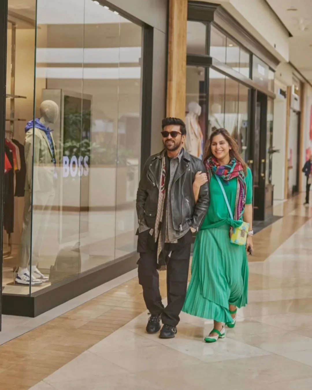 Ram Charan and Upasana enjoying in America