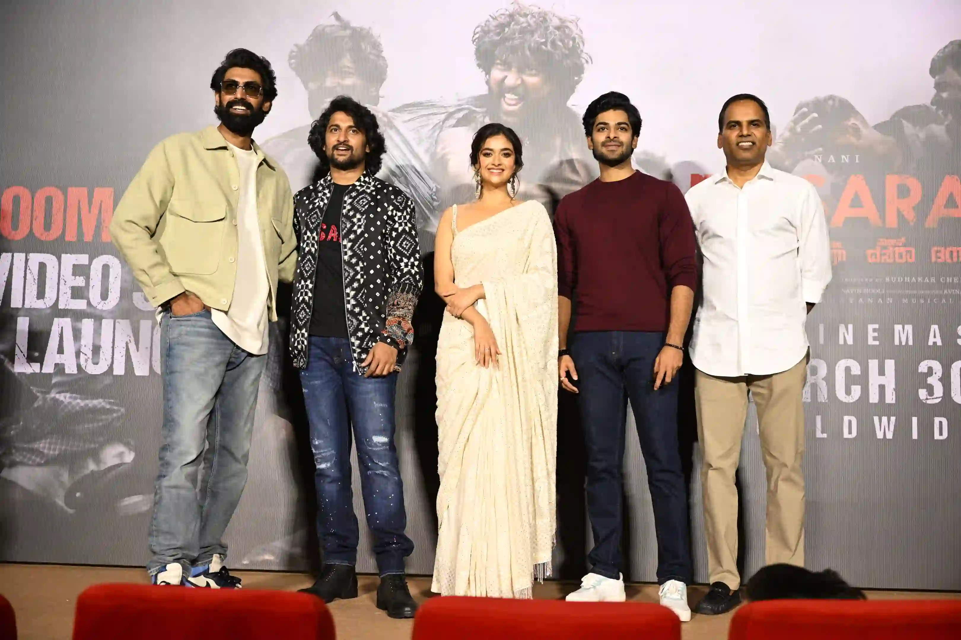 Rana Daggubati joined nani keerthy suresh Dasara