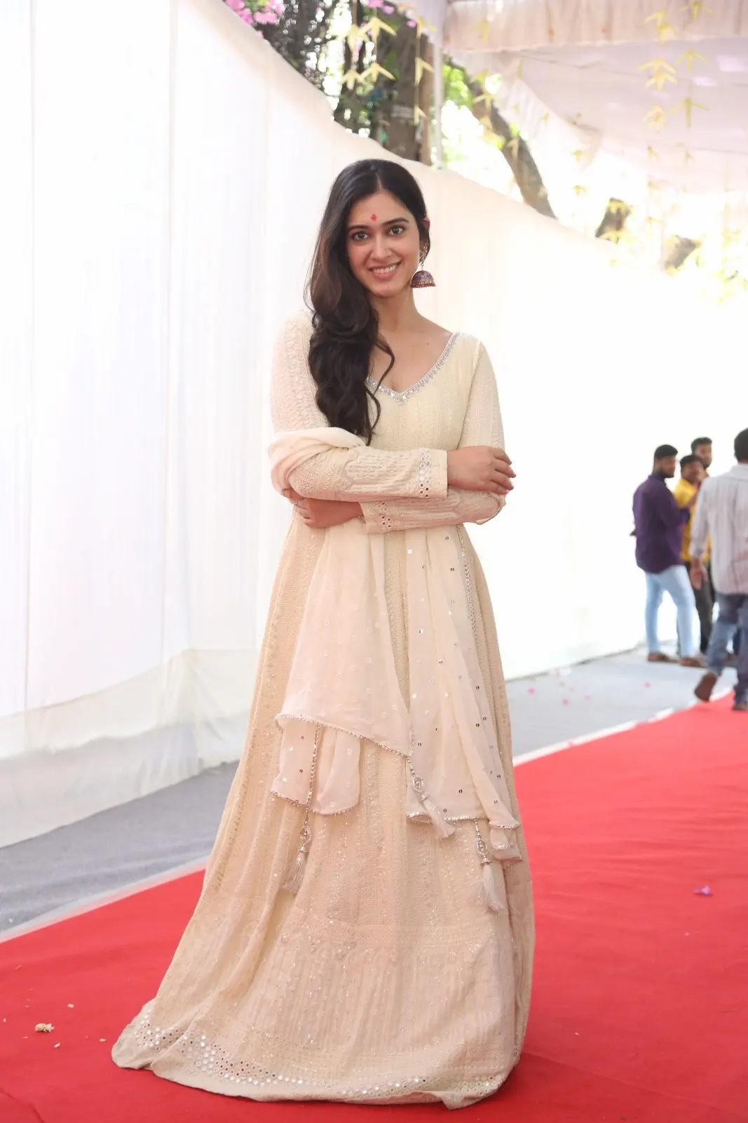 Rhea Sachdeva Photos at Mister Brahma Yenti Ee Drama Movie Launch Event