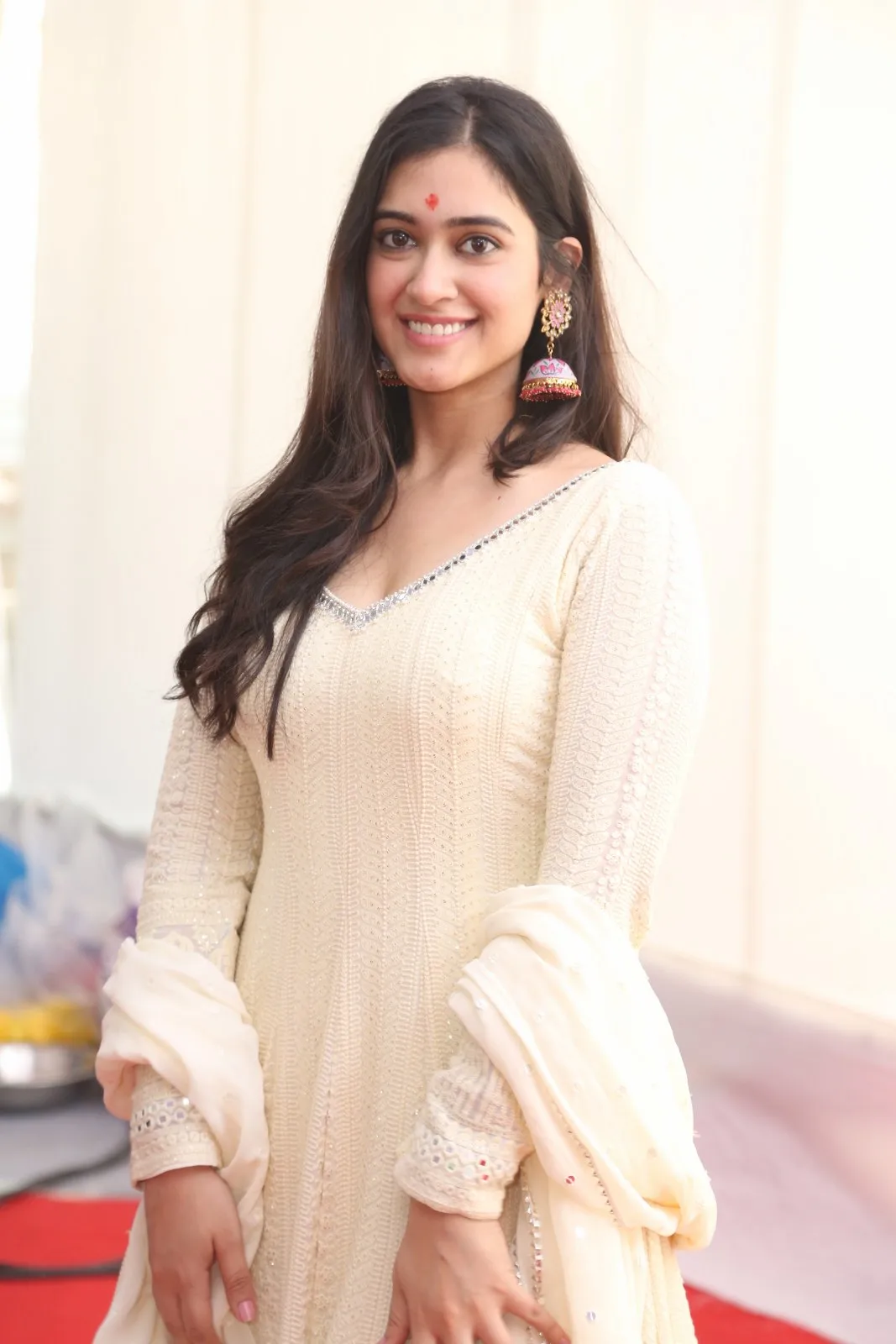 Rhea Sachdeva Photos at Mister Brahma Yenti Ee Drama Movie Launch Event