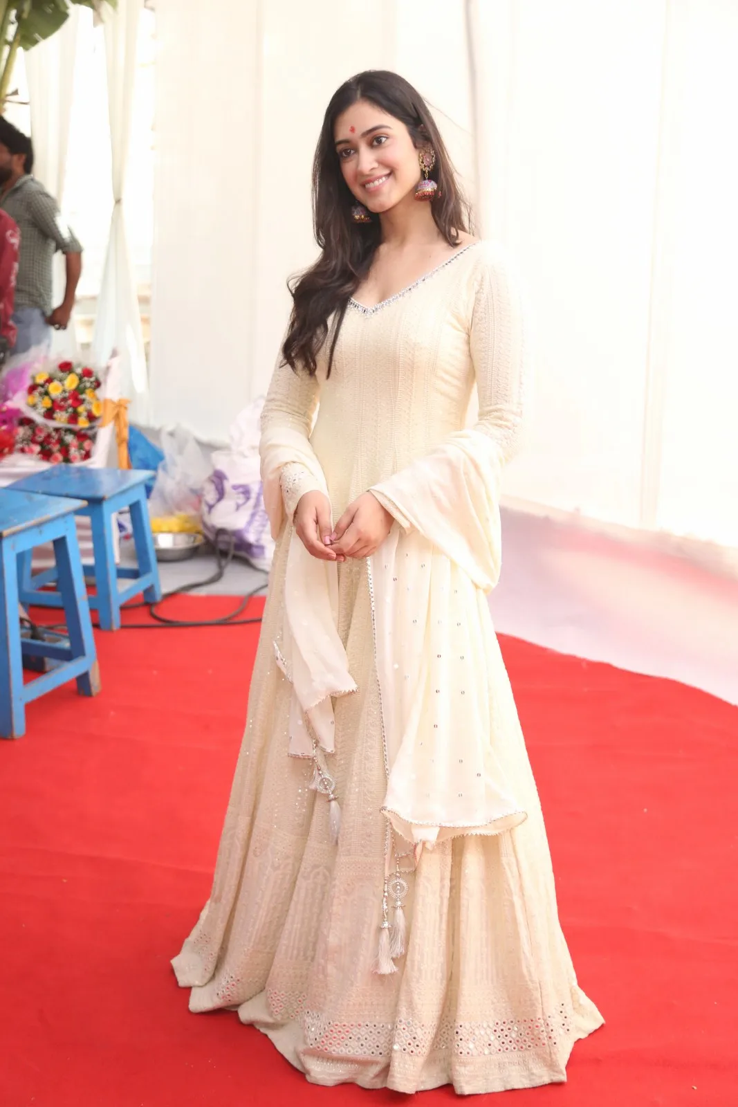 Rhea Sachdeva Photos at Mister Brahma Yenti Ee Drama Movie Launch Event