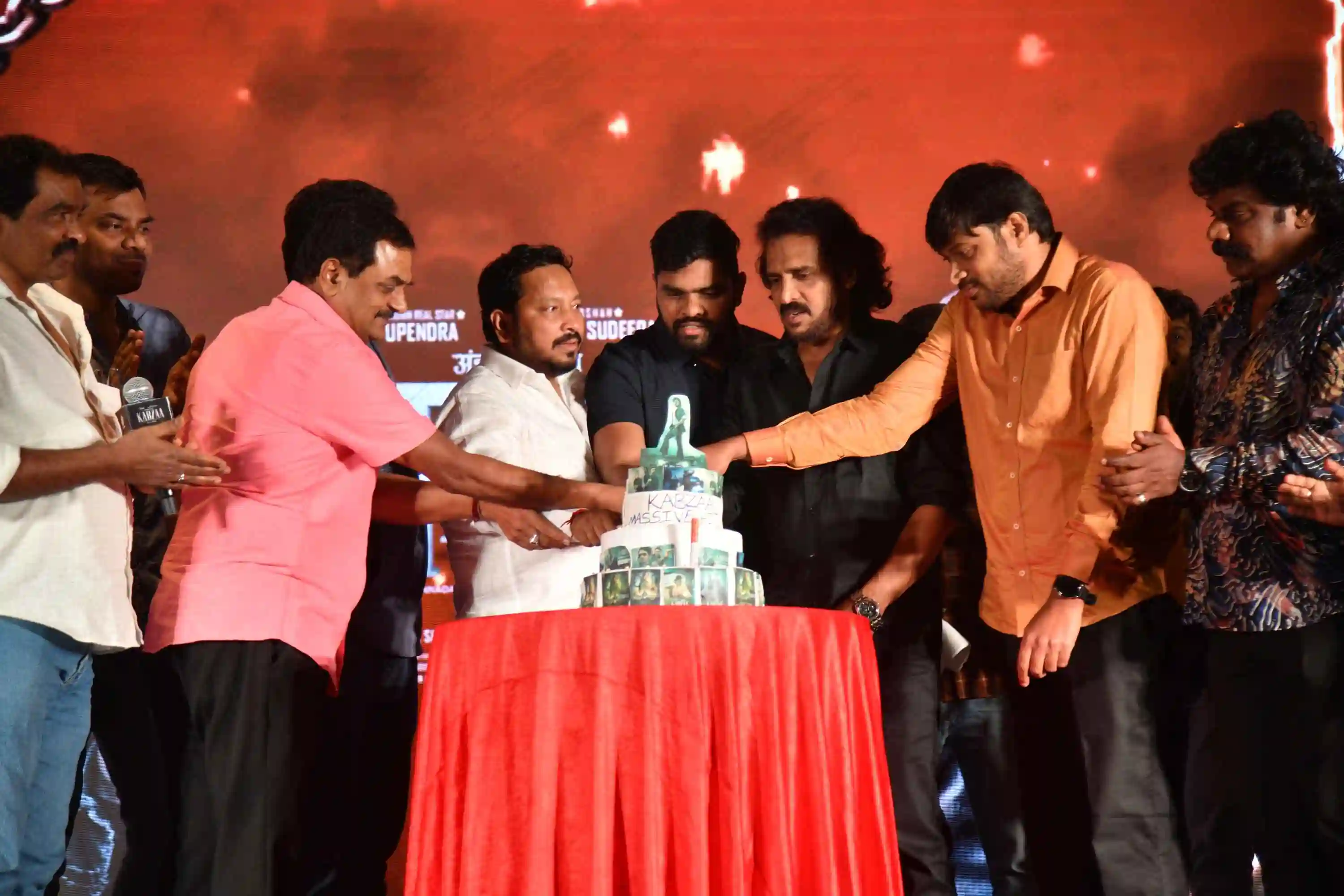 Upendra Kabzaa Success Meet gallery