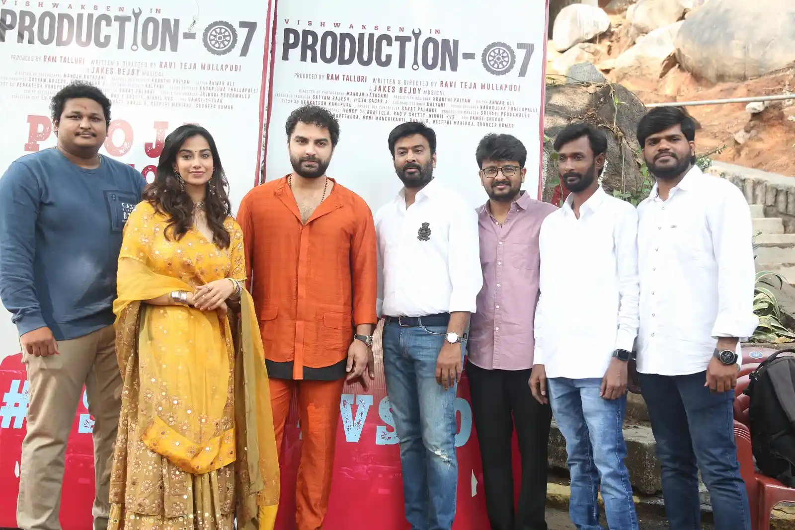 Vishwak Sen and Meenakshi Chowdary