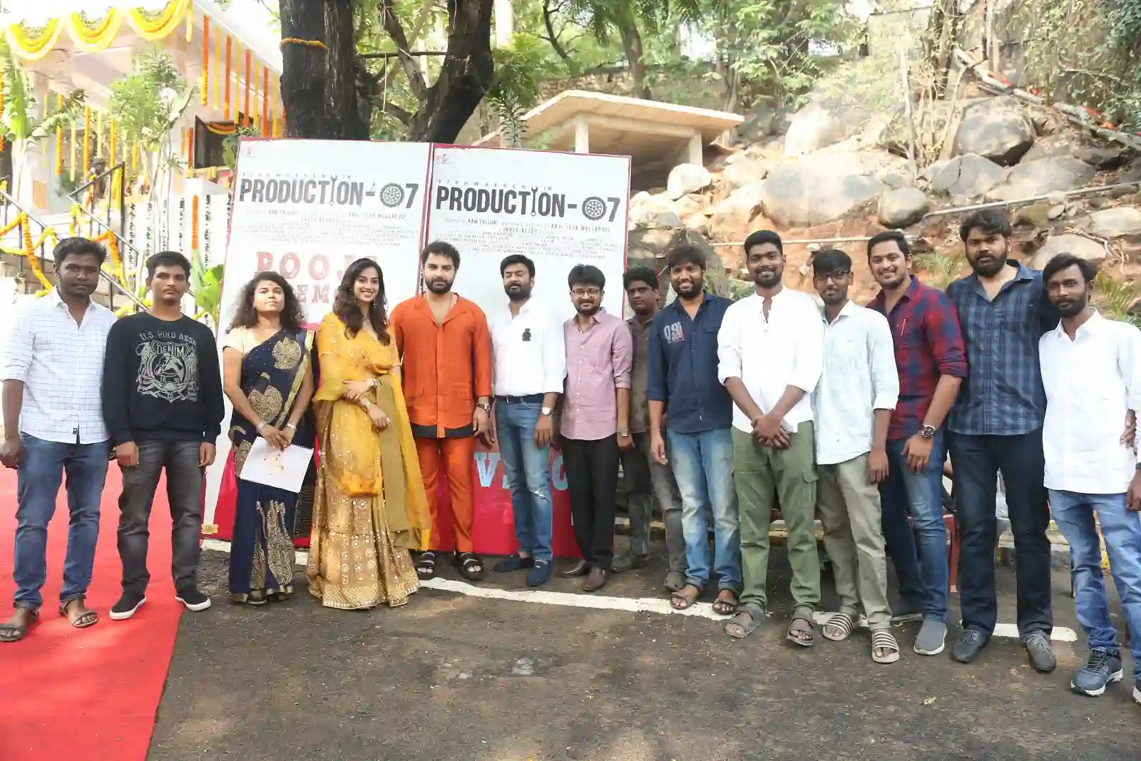 Vishwak Sen and Meenakshi Chowdary