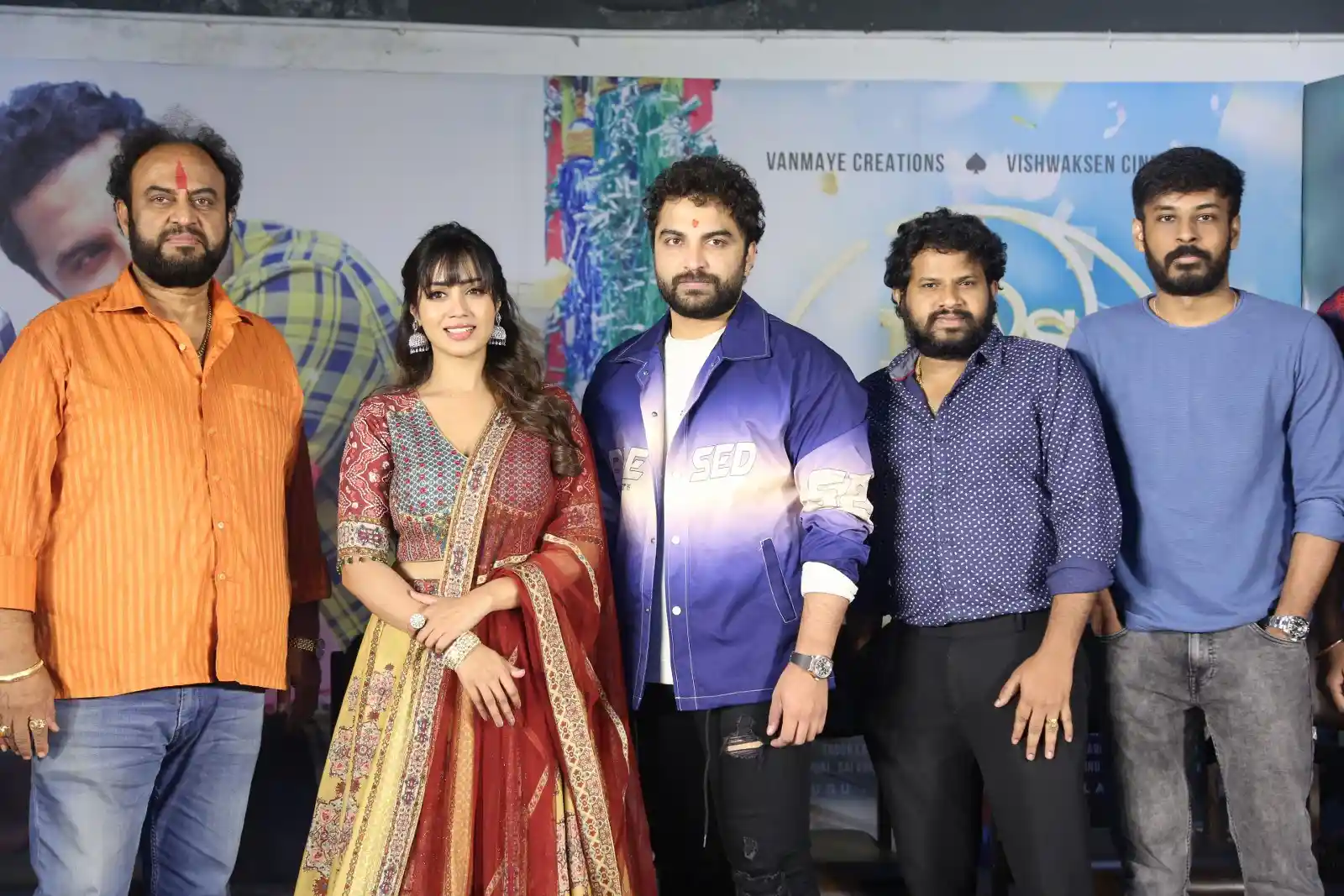 Vishwaksen Das Ka Dhamki press meet gallery