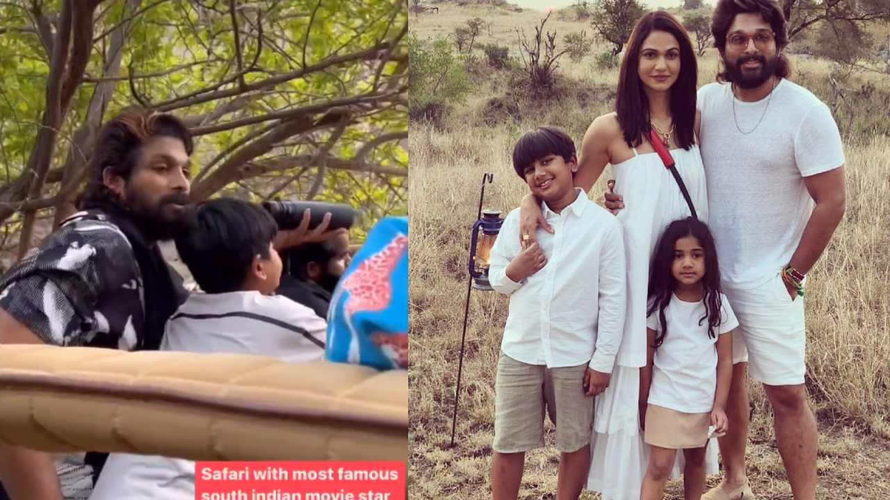 Allu Arjun : పుష్ప 2కి బ్రేక్.. ఫ్యామిలీతో కలిసి రాజస్థాన్ లో ఎంజాయ్ చేస్తున్న బన్నీ..