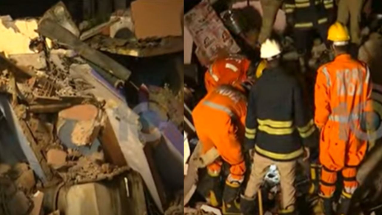 Building Collapsed : విశాఖ రామజోగిపేటలో కుప్పకూలిన మూడంతస్తుల భవనం.. ముగ్గురు మృతి, పలువురికి గాయాలు