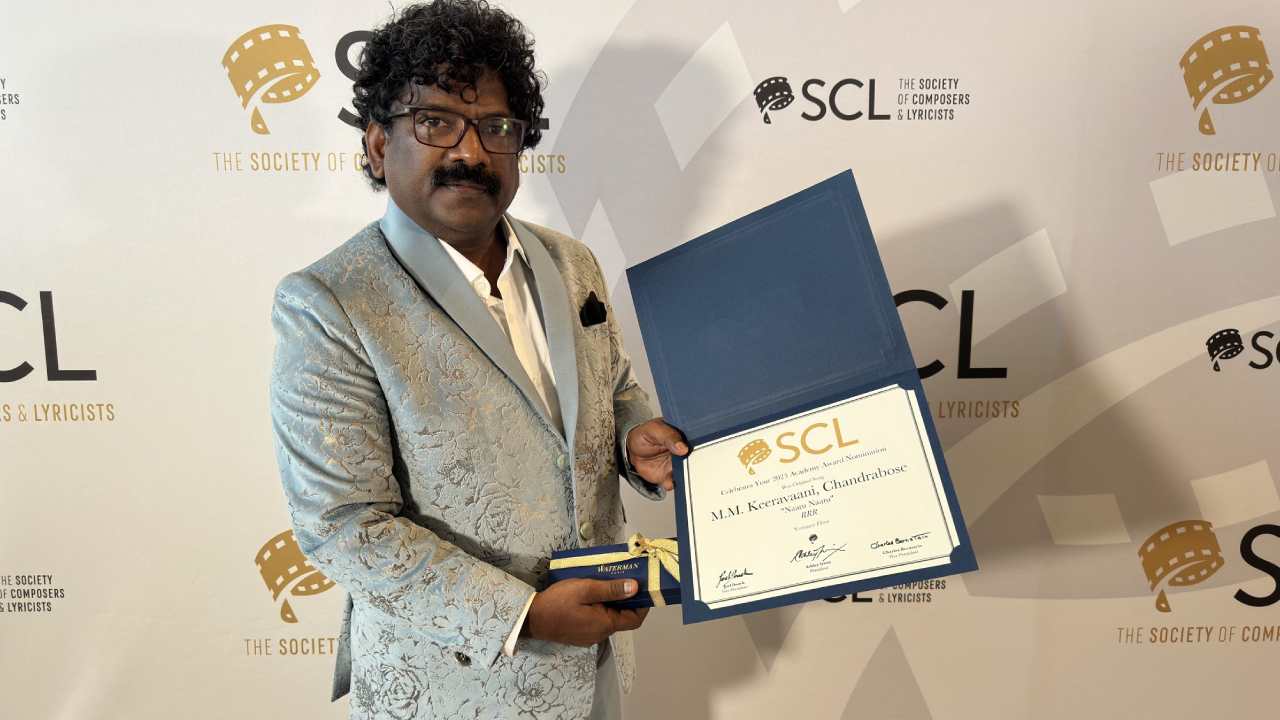 Naatu Naatu Song : నాటు నాటుకు మరో అవార్డు.. సొసైటీ ఆఫ్ కంపోజర్స్, లిరిసిస్ట్ హాలీవుడ్ నుంచి అభినందనలు..
