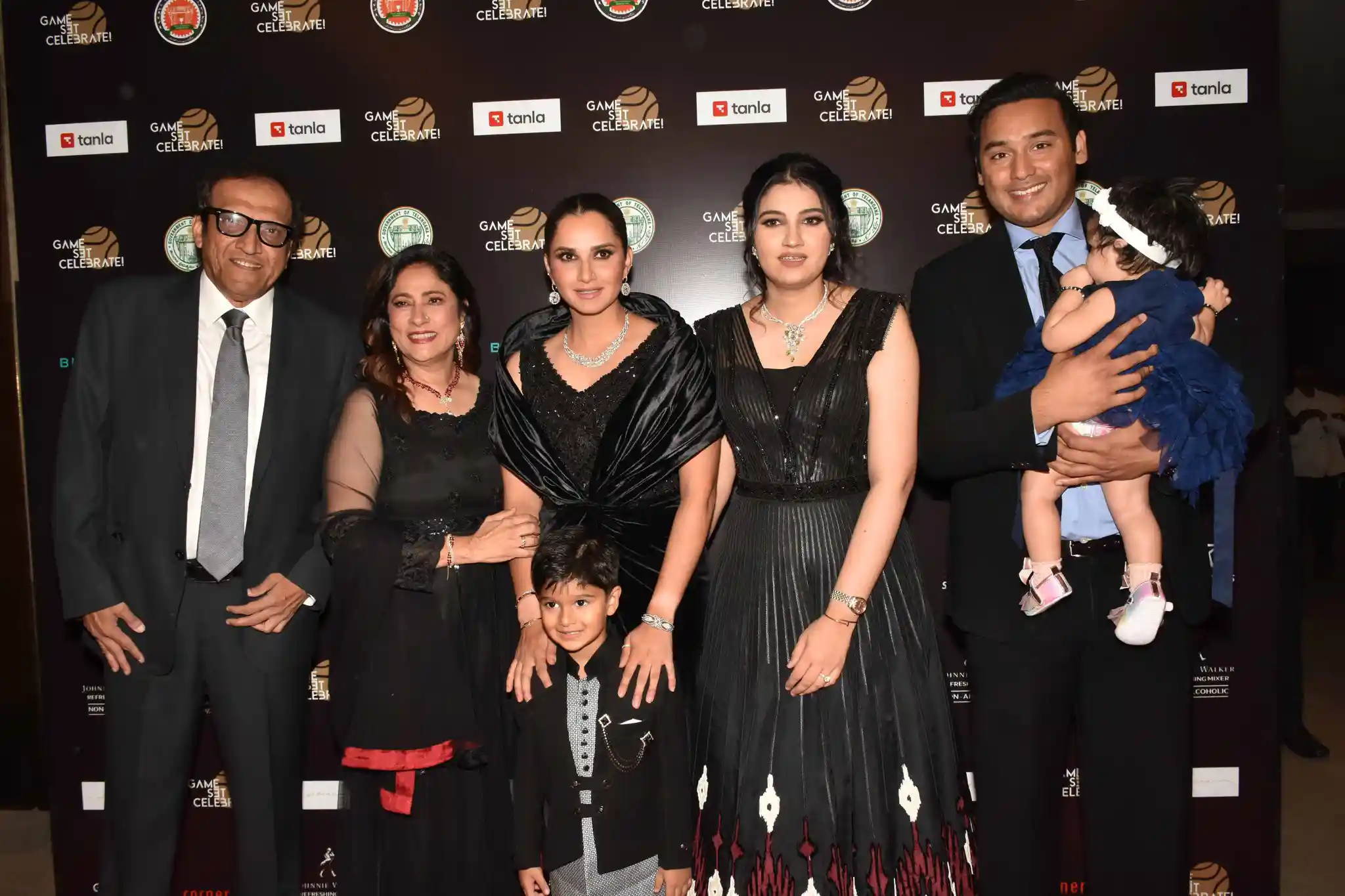 cinema, sports and political stars are attending sania mirza farewell party photos