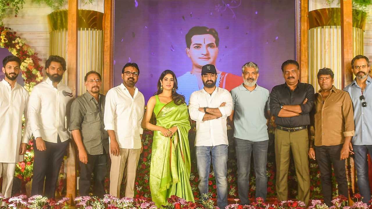 NTR 30 Movie Opening: NTR 30 సినిమా ఓపెనింగ్ పూజా కార్యక్రమం గ్యాలరీ..