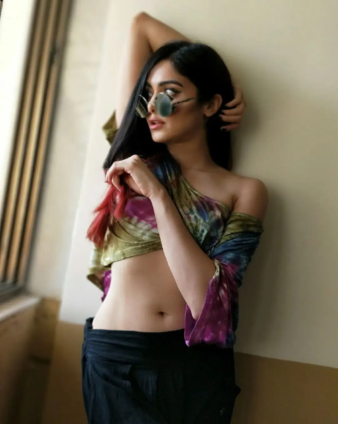 Adah Sharma cute Pics in Specs