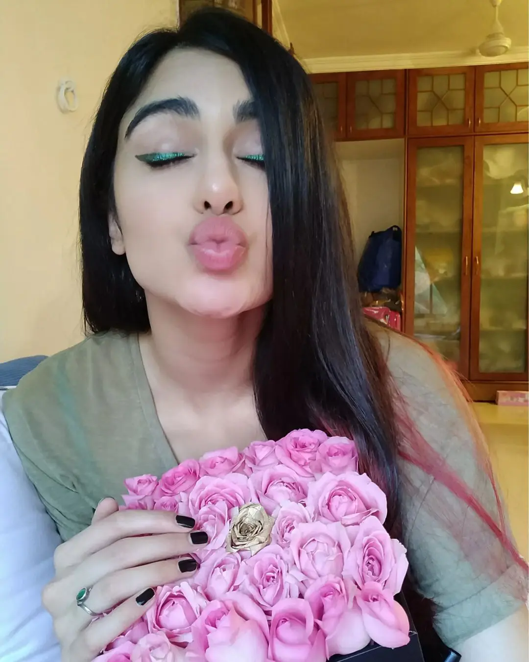 Adah Sharma cute Pics in Specs