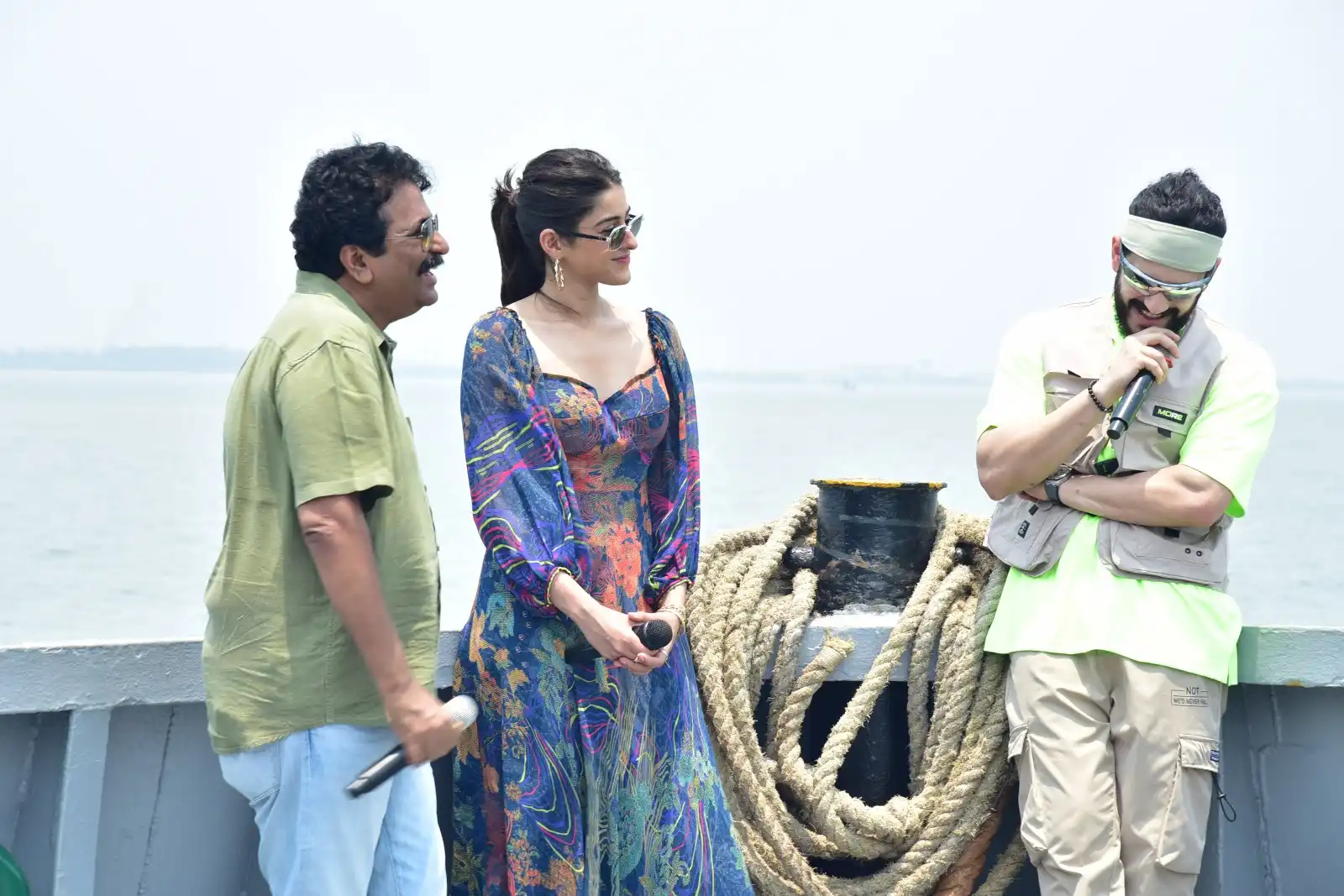 Agent Movie Team Special Interview at Kakinada port