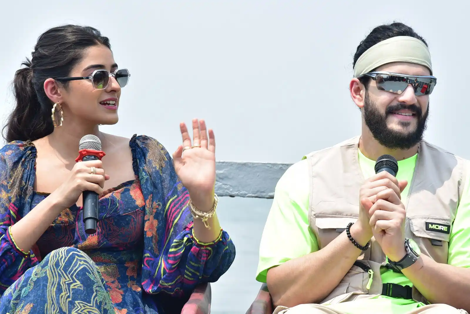 Agent Movie Team Special Interview at Kakinada port