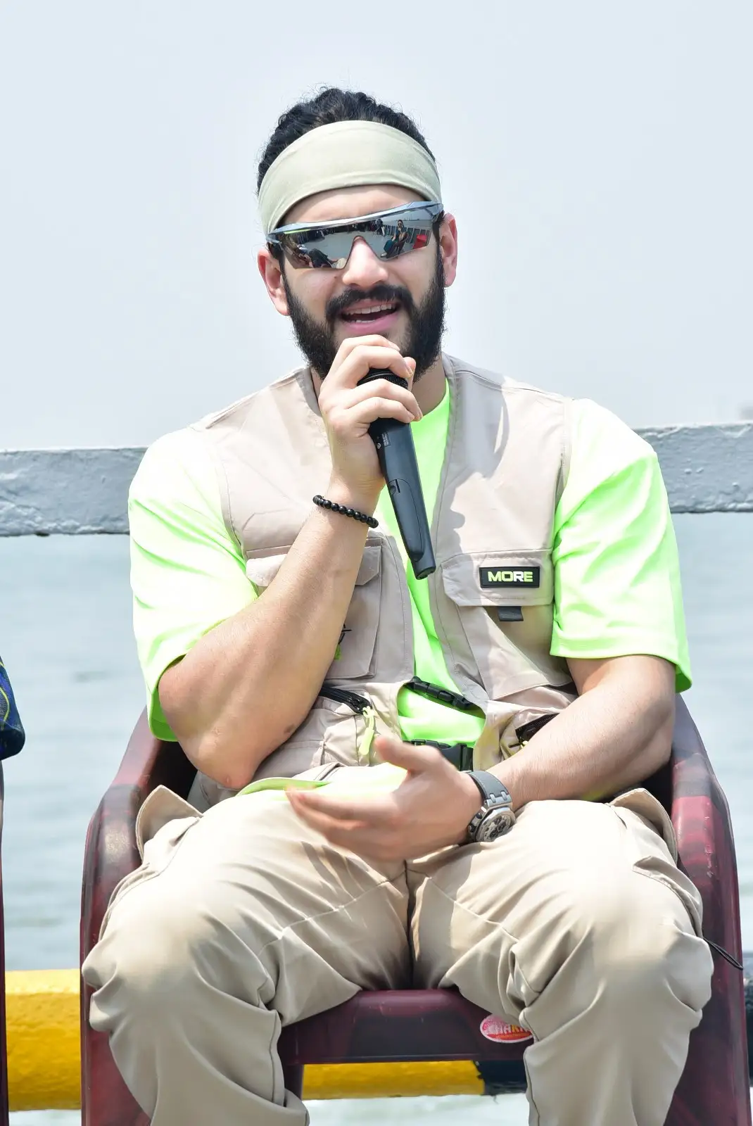 Agent Movie Team Special Interview at Kakinada port