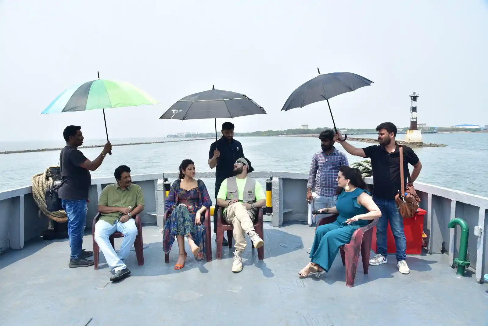 Agent Movie Team Special Interview at Kakinada port