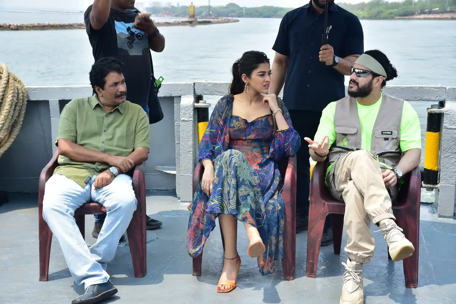 Agent Movie Team Special Interview at Kakinada port